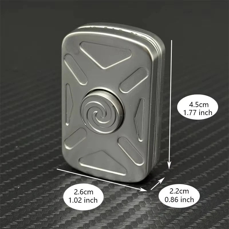 Novel 2-in-1 Alloy EDC Fidget Toy Creative Infinite Position Fidget Slider 07FC0E-D4 - KOEEK