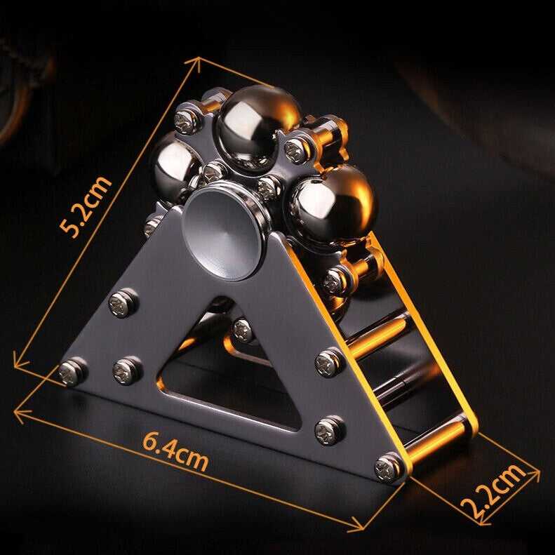 Fidget Spinner Metal Adult Kid Anti-stress Top Gyroscope Stress Reliever EDC Toy 07FC0E-D4 - KOEEK