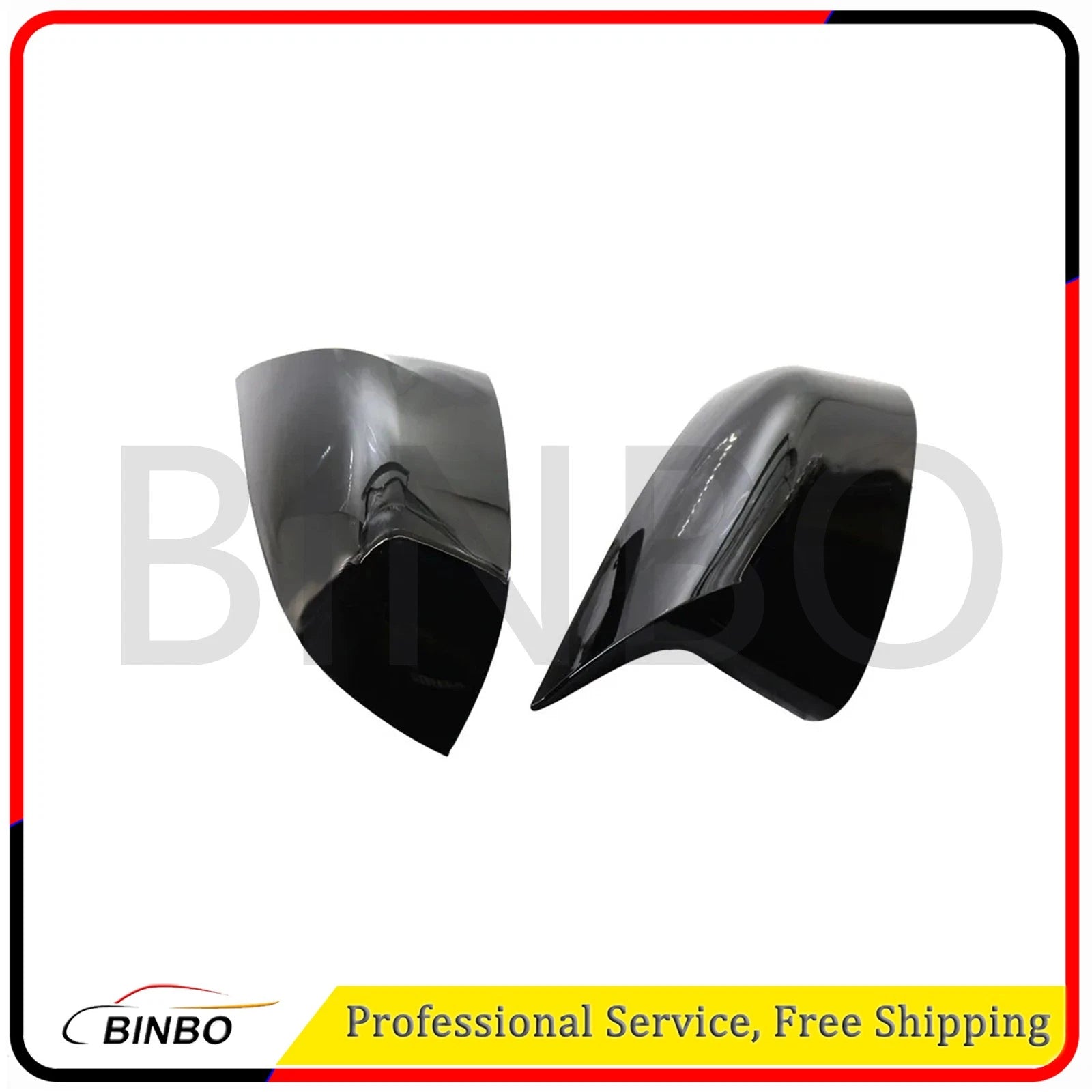 Gloss Black Door Side Mirror Covers Caps For BMW G01 X3 G02 X4 G05 X5 2018-2023 07FC0E-D4 - KOEEK