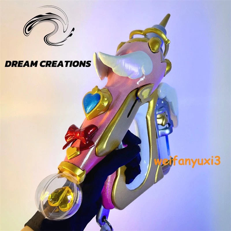 Overwatch Juno Gun Magical Girl Series PLA 3D Printed Props Cosplay Toy Gift 07FC0E-D4 - KOEEK
