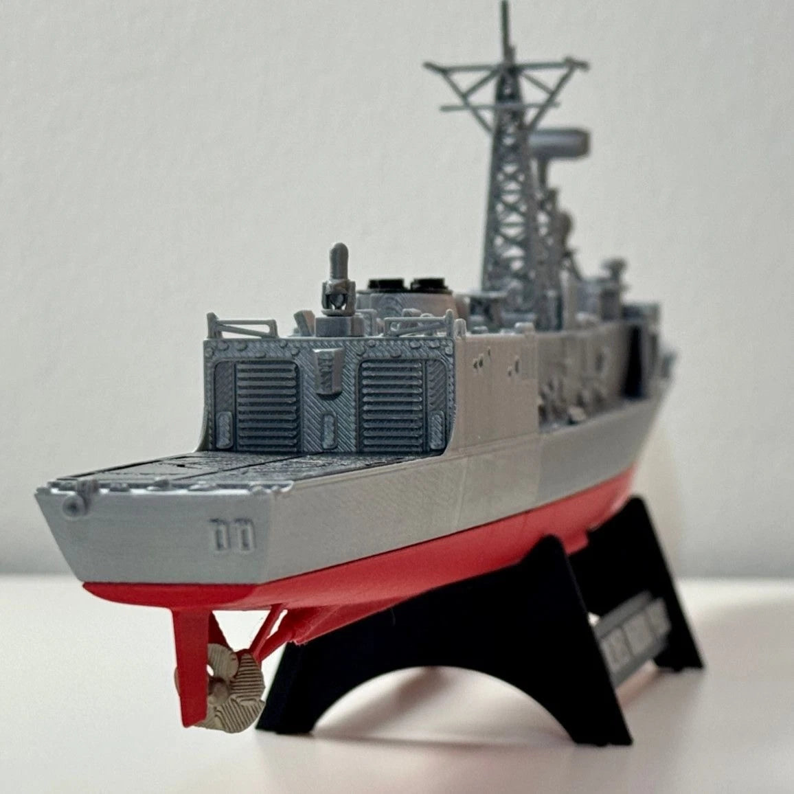US Navy Perry-class Missile Frigate3D Printed High DetailStatic ShipDisplayModel 07FC0E-D4 - KOEEK
