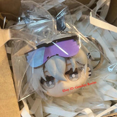 Anime Honkai: Star Rail Silver Wolf PVC Keychain Backpack Pendant Decor Gift 07FC0E-D4 - KOEEK