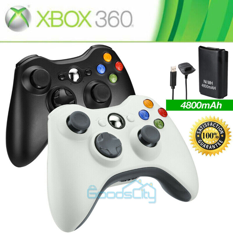 ny 2024 Wireless Game Controller Gamepad for Microsoft XBOX 360 &amp; PC WIN 7 8 10