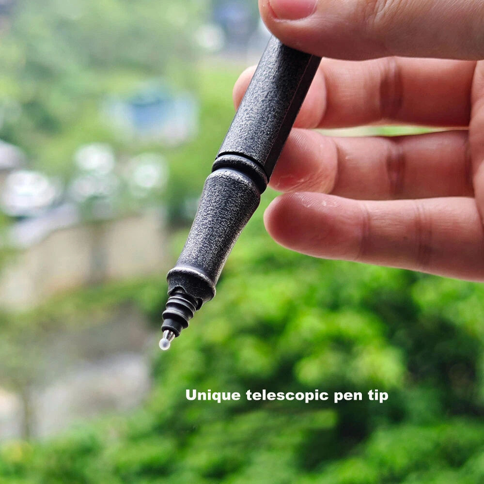 Titanium Alloy Ballpoint Pen Office Working Signature Pen Outdoor EDC Key chain 07FC0E-D4 - KOEEK
