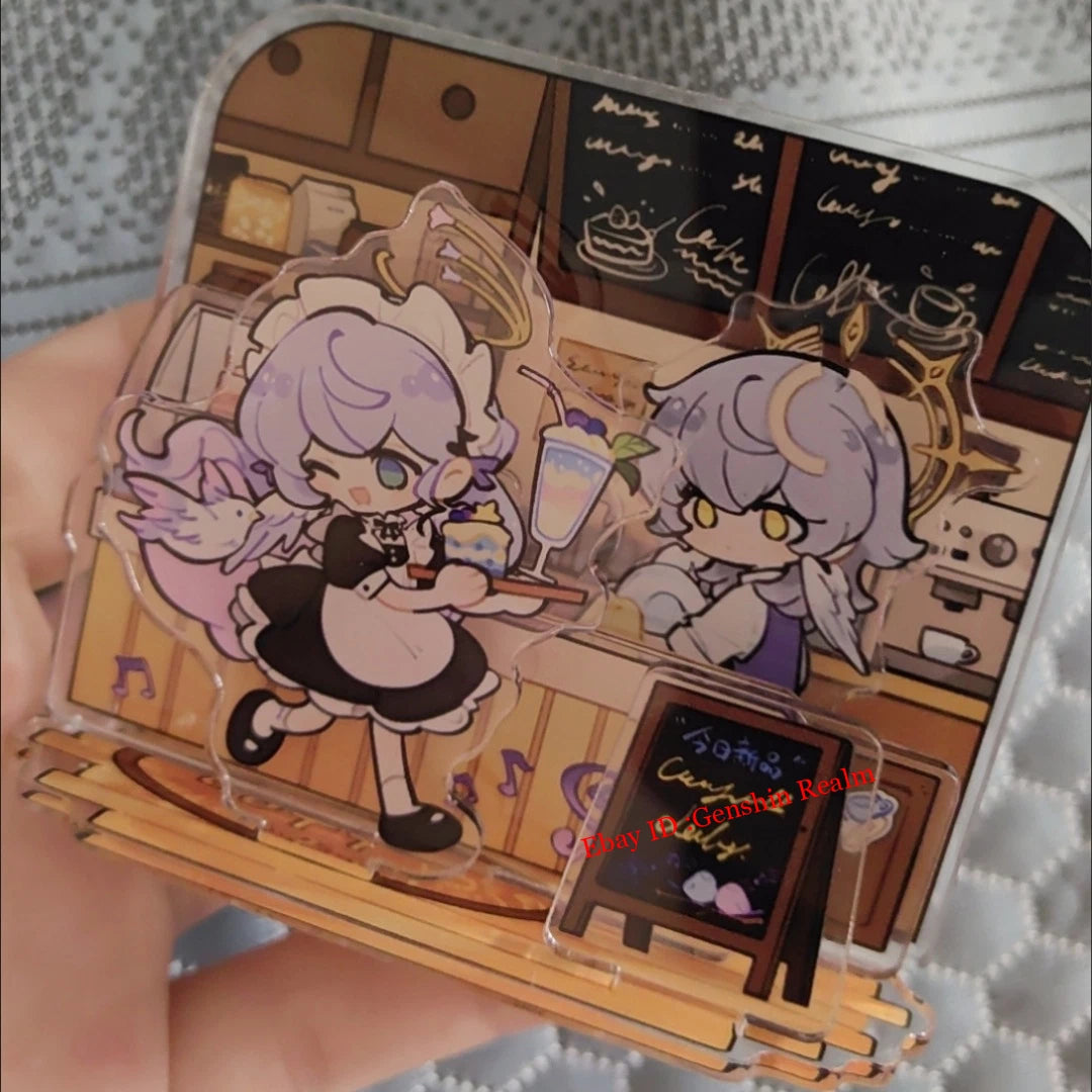Anime Honkai: Star Rail Robin Shopkeeper Acrylic Desktop Stand Figure Collection 07FC0E-D4 - KOEEK