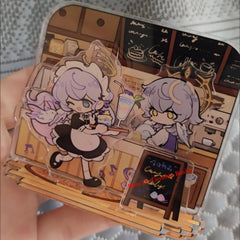 Anime Honkai: Star Rail Robin Shopkeeper Acrylic Desktop Stand Figure Collection 07FC0E-D4 - KOEEK