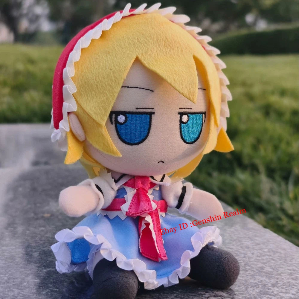 Anime Touhou Project Fumo Series Alice Margatroid Plush Doll Cartoon Gift 20cm 07FC0E-D4 - KOEEK