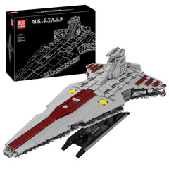 new Mould King 21074 Attack Cruiser Star Destroyer Starship Building Block Toy UCS MOULD KING - KOEEK