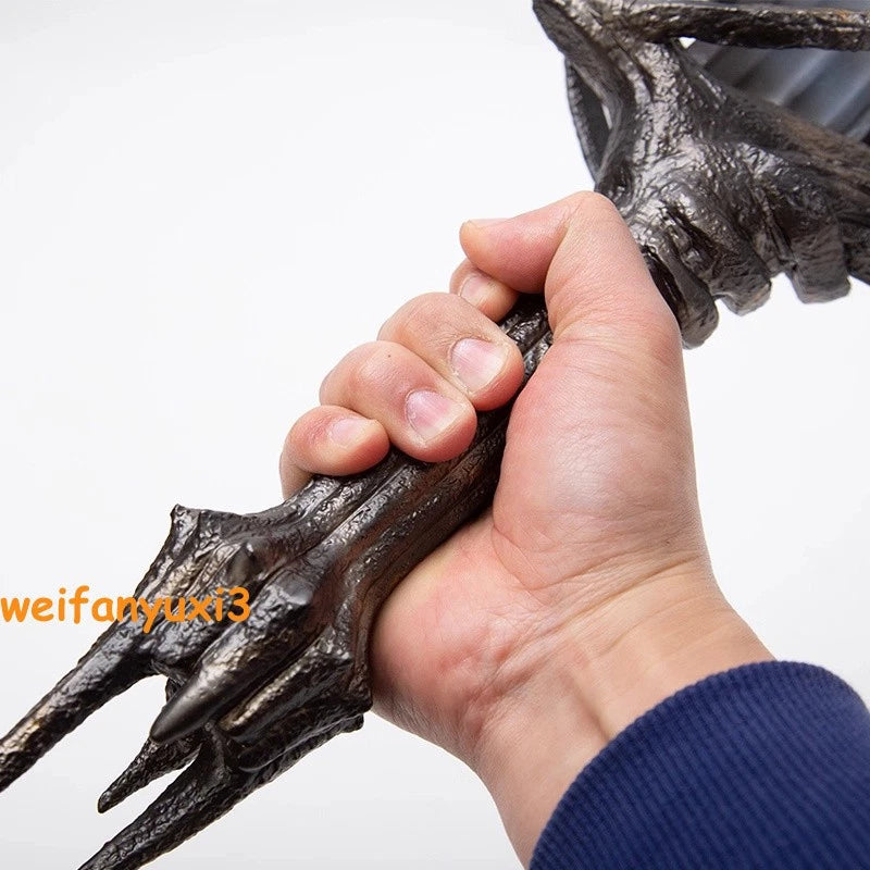 1/1 Lord Of The Rings Sauron's Broken Sword Metal Model Ornament Replica Props 07FC0E-D4 - KOEEK