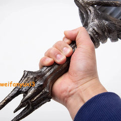 1/1 Lord Of The Rings Sauron's Broken Sword Metal Model Ornament Replica Props 07FC0E-D4 - KOEEK