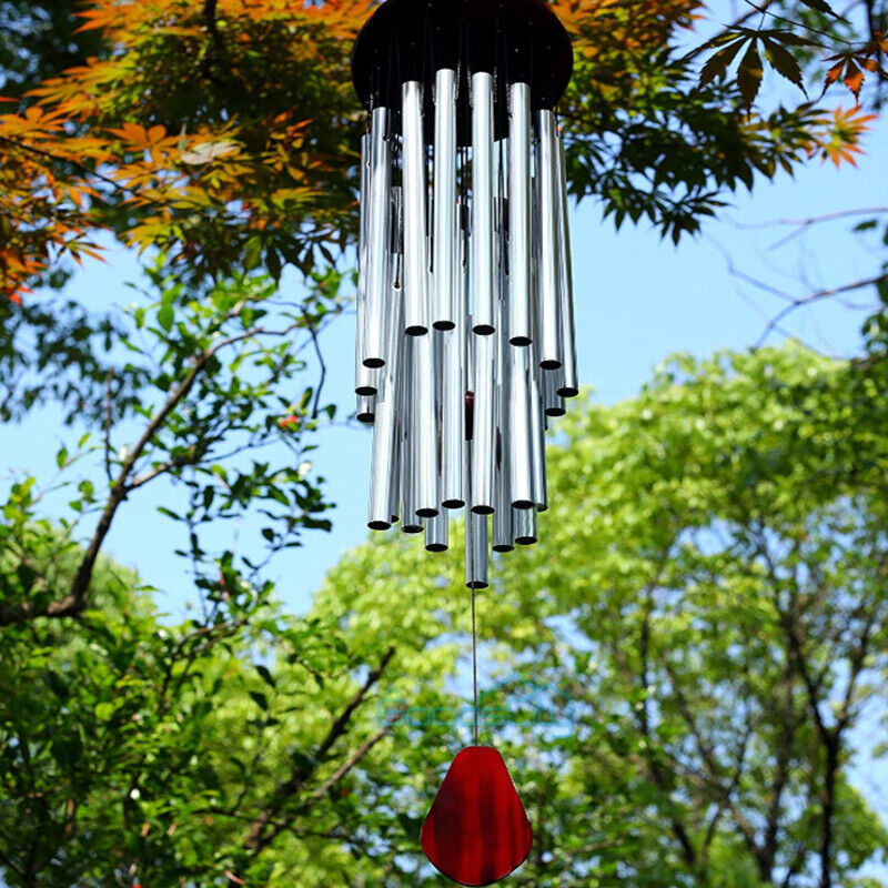 ny 31 tommer metal 6 rør Windchime Kapelklokker Vindklokker Udendørs Have Indretning af hjemmet