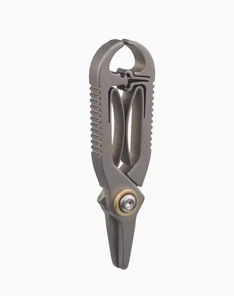 Titanium alloy portable mini EDC multifunctional tool nose hair clipper knife 07FC0E-D4 - KOEEK
