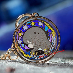 Anime Honkai: Star Rail Stelle/Caelus Double Sided Necklace Pendant Collection 07FC0E-D4 - KOEEK