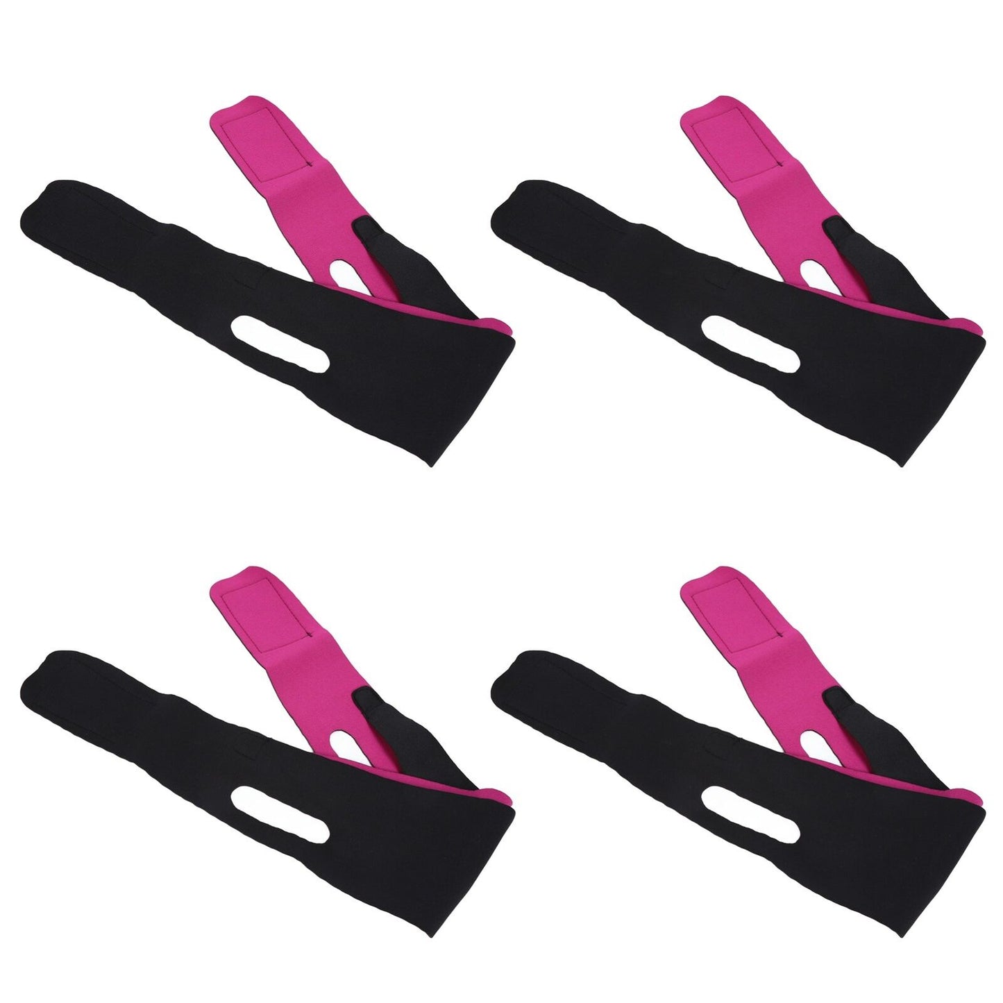 new 4pcs Lifting Strap Remove Double Chin Prevent Sagging V Firming Strap HGF koeek - KOEEK