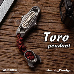 EDC WANWU Fighting Knife Pendant Titanium Alloy Pendant Bottle Opener Functional 07FC0E-D4 - KOEEK