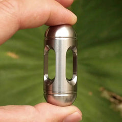 Stainless Steel Clicker Click Balance Ball Hand Fidget Decompression EDC Toy 07FC0E-D4 - KOEEK