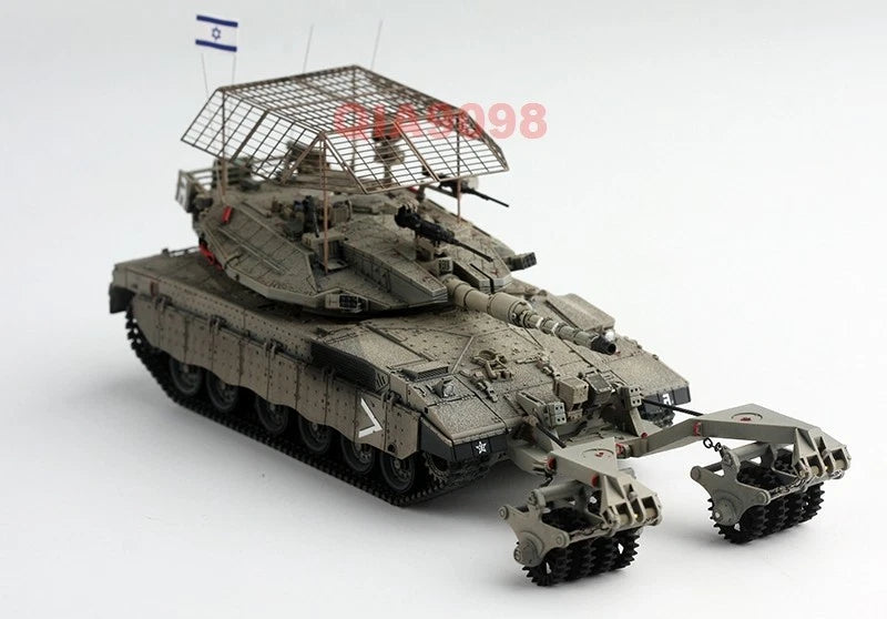 1/72 Scale Israel Merkava 3D Main Battle Tank Minesweeper Drum N Roof Model 07FC0E-D4 - KOEEK