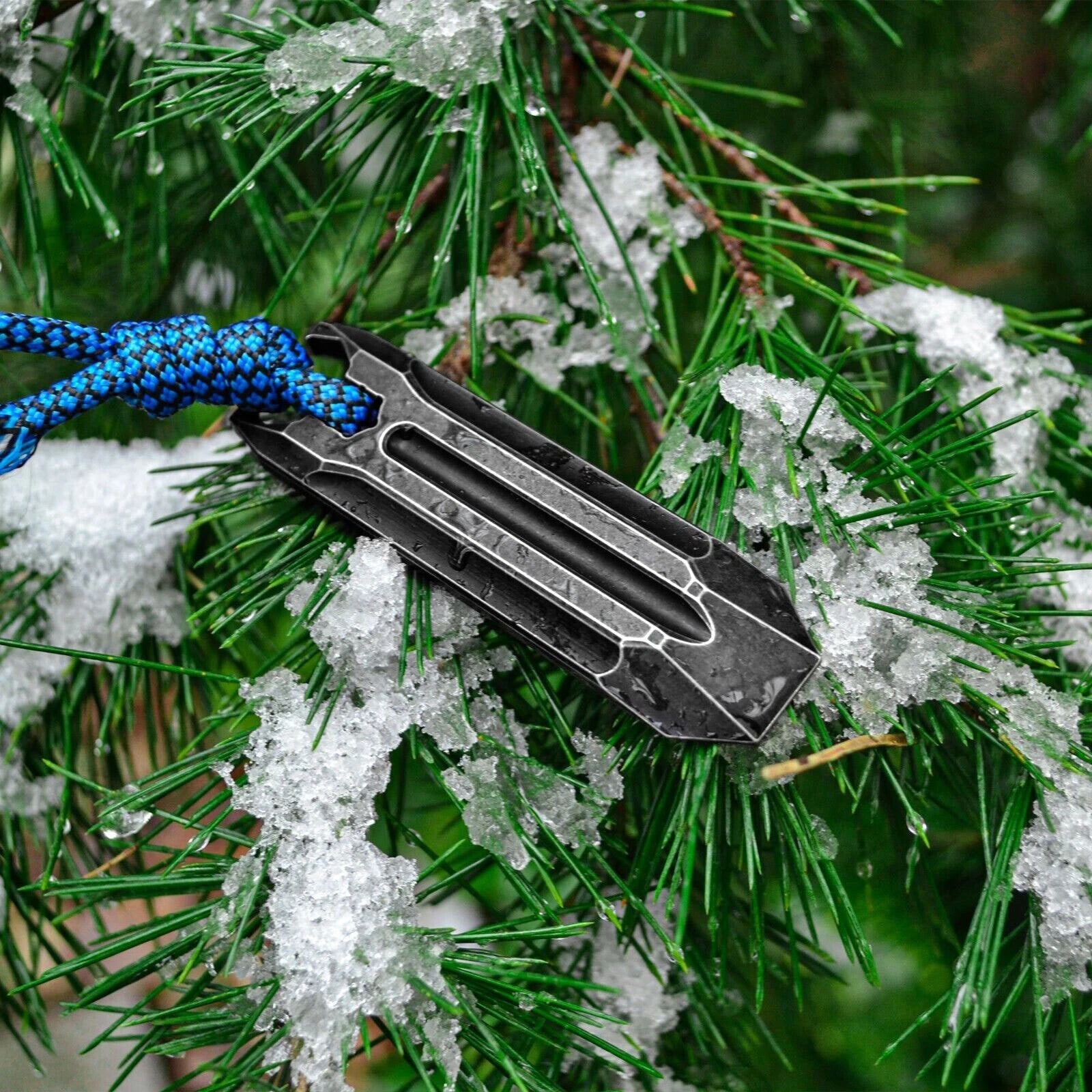 Mini Crowbar Pry Bar Titanium alloy EDC Portable Tools Tactical Opener Wrench EDC - KOEEK