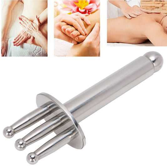 new MagnetoPen Meridians Point Lymphatic Acid Drainage Massage Stick Fork HGF koeek - KOEEK