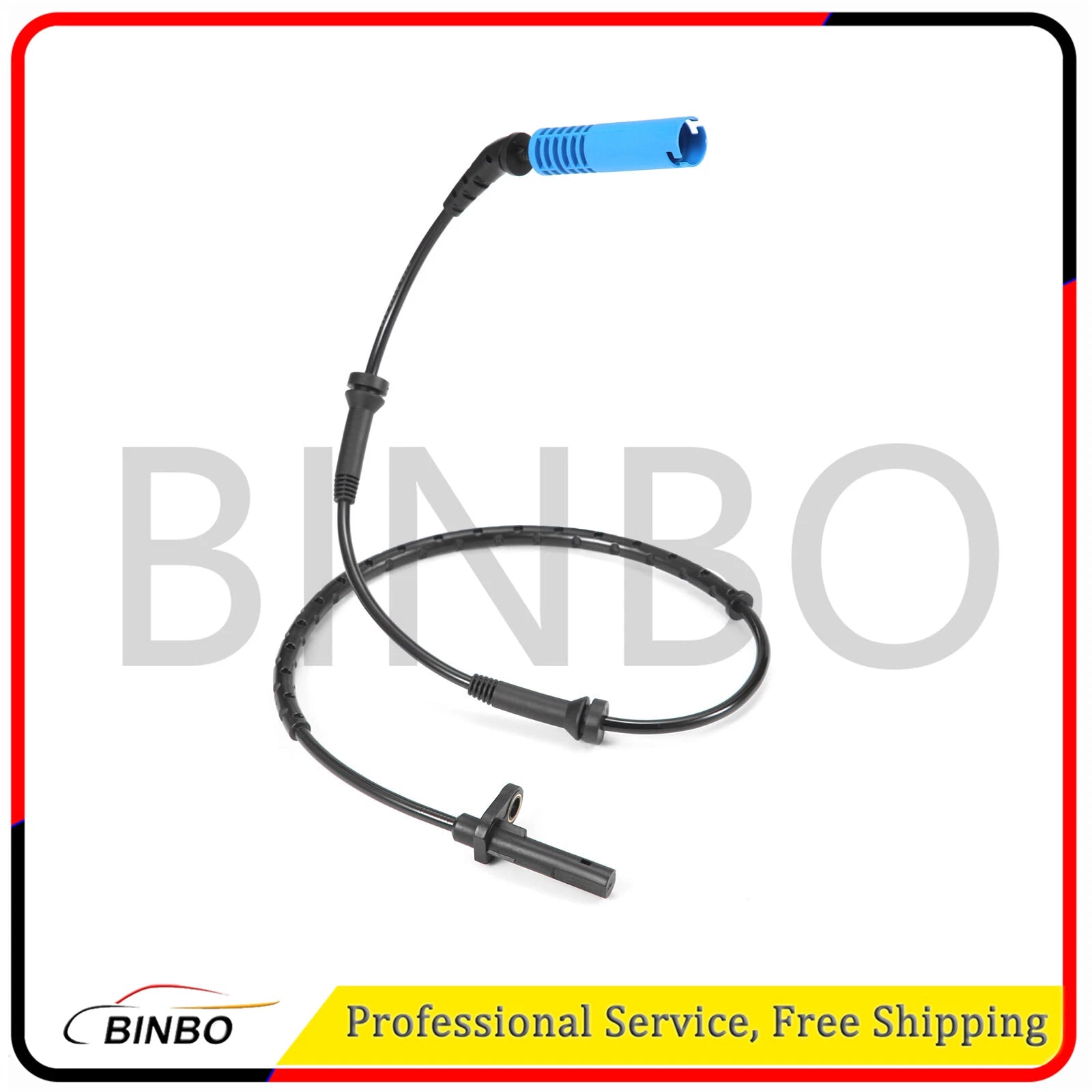 2PCS  Rear L/R ABS Speed Sensor For BMW 545i 550i 645Ci 630i 650i E60 E63 E64 07FC0E-D4 - KOEEK
