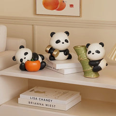 Chengdu Panda Souvenir Healing Department Small Ornament Office Station Desktop 07FC0E-D4 - KOEEK