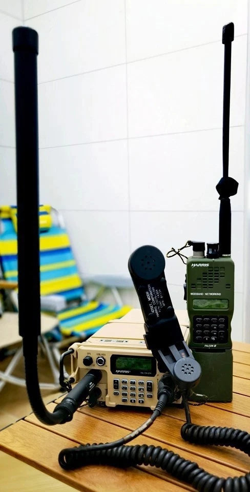 FCS PRC 117G Radio Military Surplus Replica Vehicle Radio With Handmic In Box FCS - KOEEK