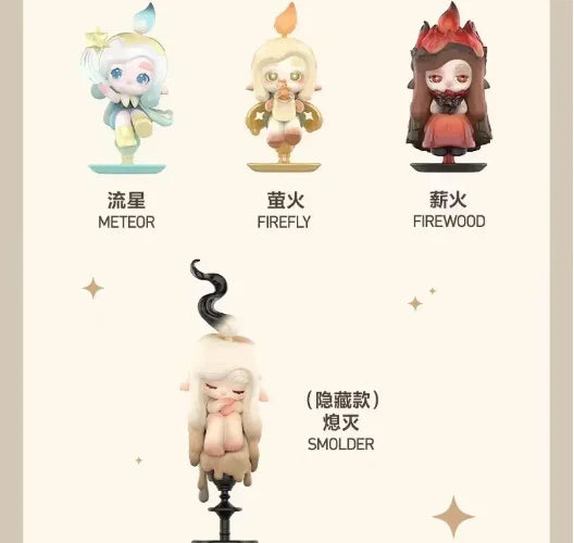 Authentic Chaka Light Sprite Series Blind Box Confirmed Figures Art Toy Hot Gift 07FC0E-D4 - KOEEK