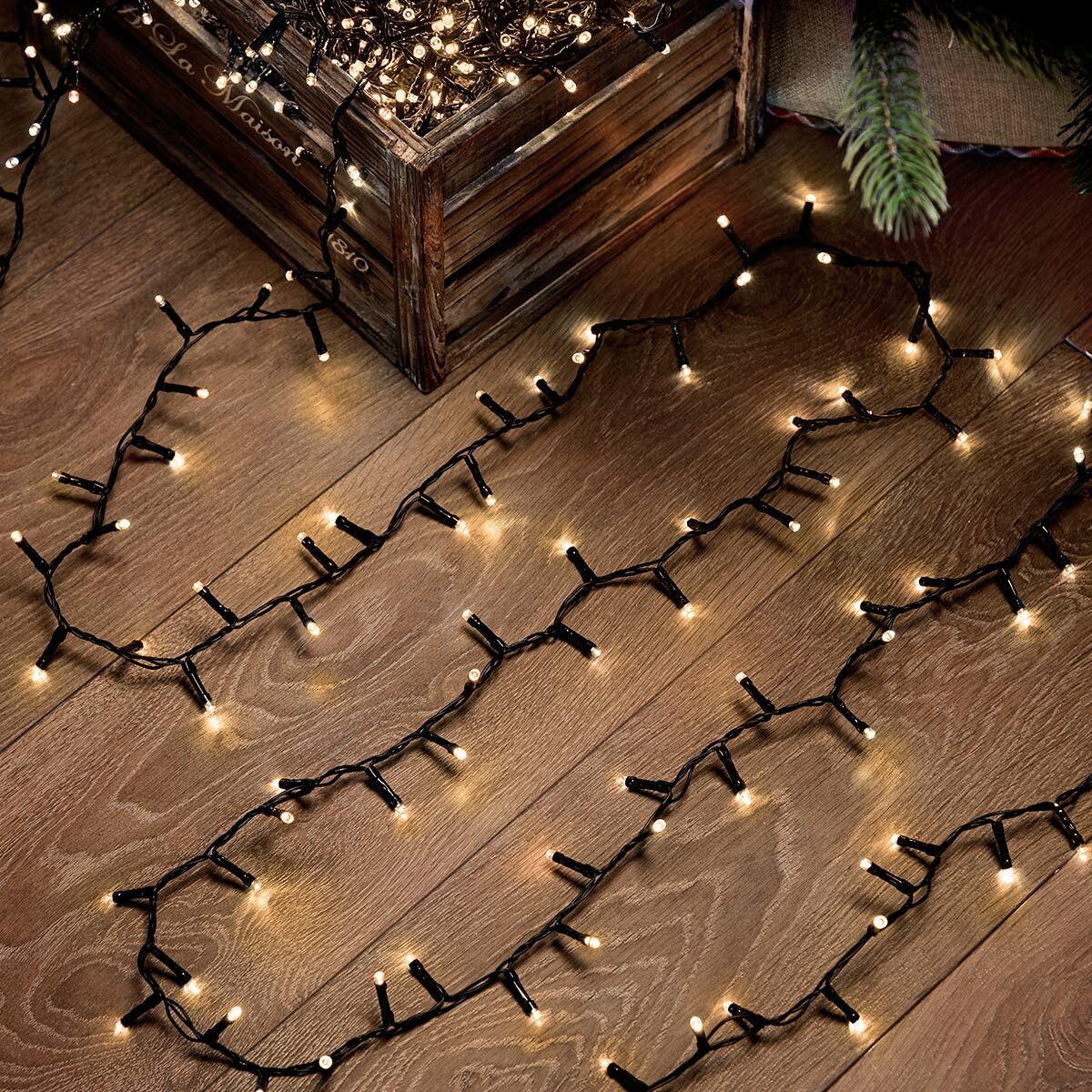 Noma Christmas LED Multi Function Mains Plug In Fairy String Fairy Tree Lights NOMA - KOEEK