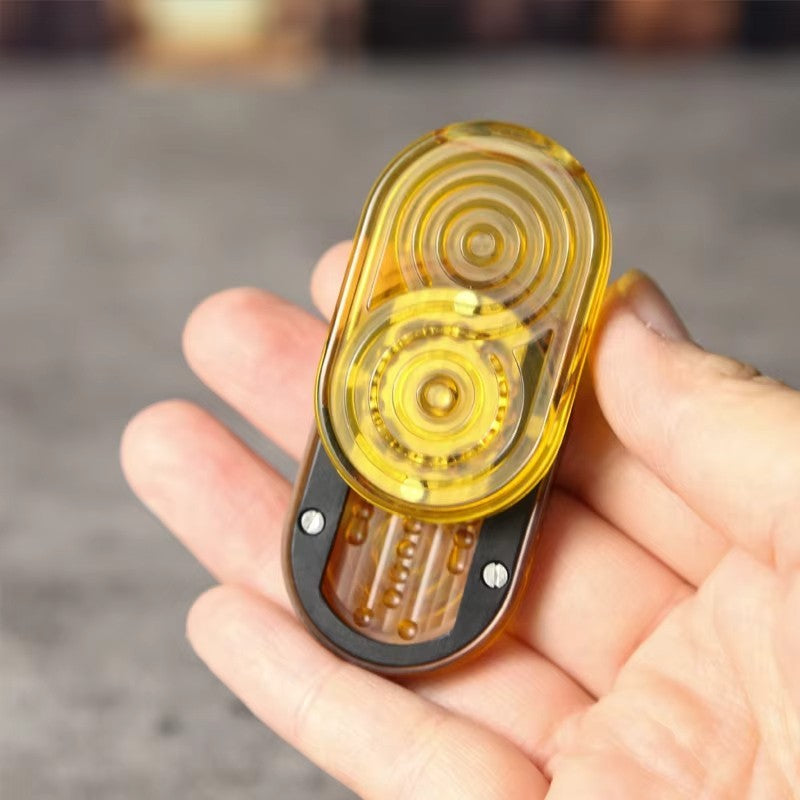 Zhi Shang Tan Bing Shark Mechanical Fidget Slider ADHD Metal EDC Fidget Toys 07FC0E-D4 - KOEEK