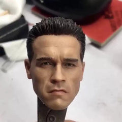 T800 Terminator Arnold Clean Version Head Sculpt for 1/6 Scale Figure Model Toy 07FC0E-D4 - KOEEK