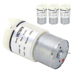 new 3Pcs Diaphragm Pump Mini Vacuum Water Motor For Fish Tank DC 6V VN2708PM koeek - KOEEK