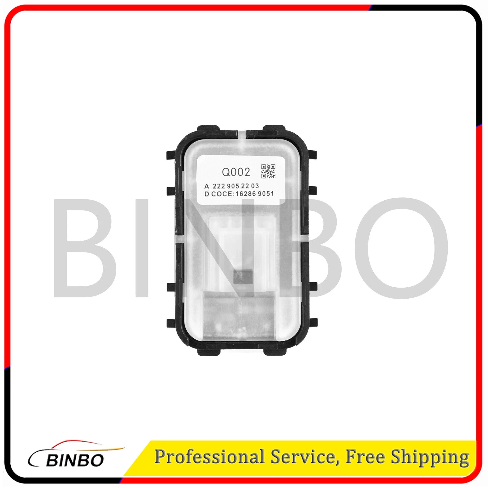 Window Control Switch Single Custom for Mercedes-Benz C-class W205 2015-2020 07FC0E-D4 - KOEEK