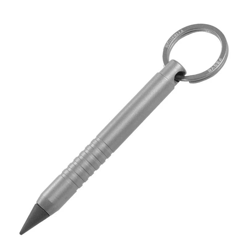 Titanium Alloy Pencil Eternal EDC Tool Pen Multi Functional Writing Gear 07FC0E-D4 - KOEEK