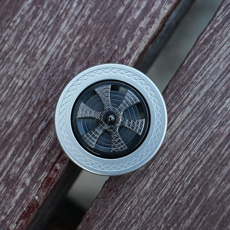 Pocket Haptic Coin Fidget Metal EDC spinner Toy Spinning Top Gift CNC 07FC0E-D4 - KOEEK