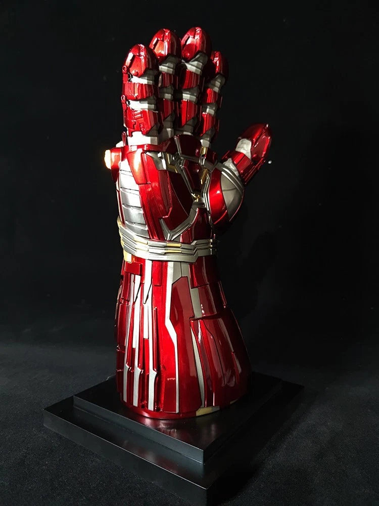 STOCK HCMY Thanos Infinity Gauntlet Full Metal 1:1 Wearable Cosplay Statue LED 07FC0E-D4 - KOEEK