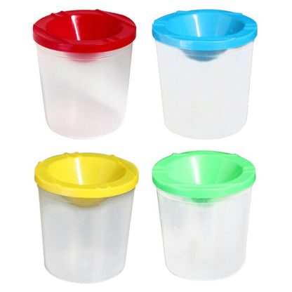 new  10 Pcs Kids Painting Container Cups Anti-falling Graffiti Tool Child