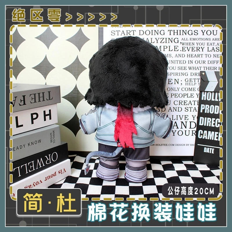 Zenless Zone Zero Jane Doe Plush Toy Stuffed Doll ZZZ Dress Up Cotton Dolls 20cm 07FC0E-D4 - KOEEK