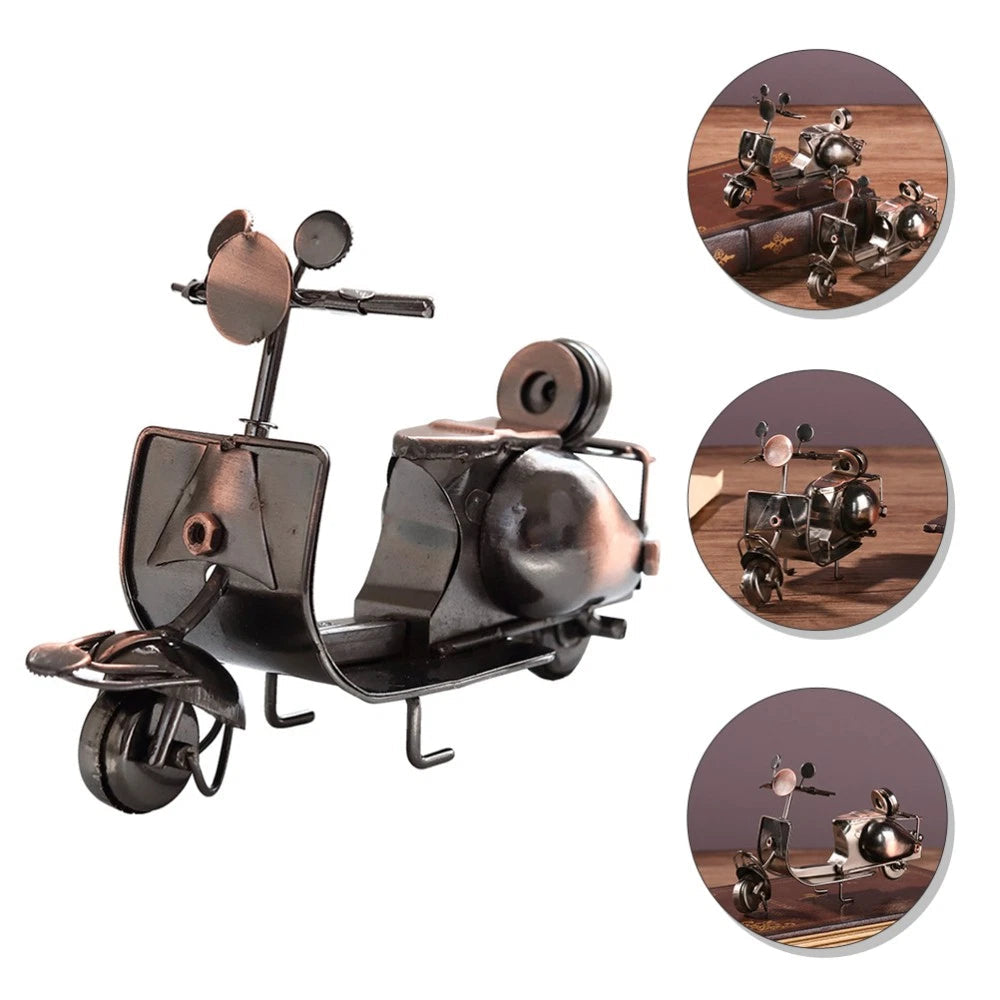 Motorcycle Ornaments Miniature Figurine Office Decorative Model 07FC0E-D4 - KOEEK