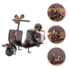Motorcycle Ornaments Miniature Figurine Office Decorative Model 07FC0E-D4 - KOEEK