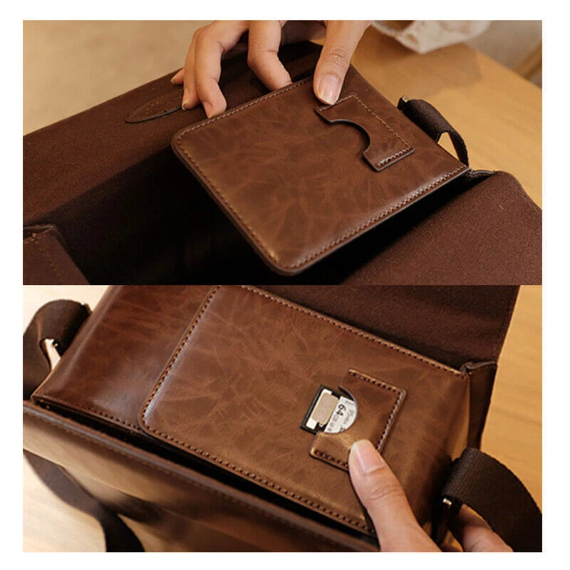 Camera Bag For Fujifilm XT4 XT30 Sony XS10 Camera Leather Retro Shoulder Bag 07FC0E-D4 - KOEEK