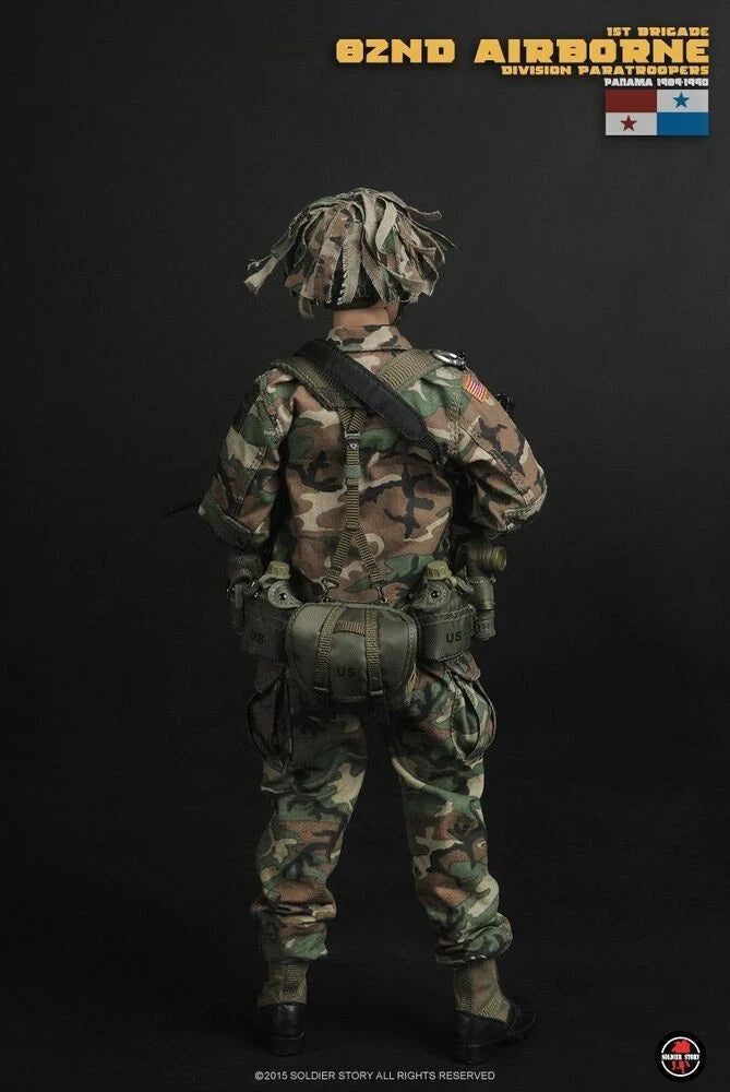 US Army Paratrooper Action Figure - 1/6 Scale, Ready for Display 07FC0E-D4 - KOEEK