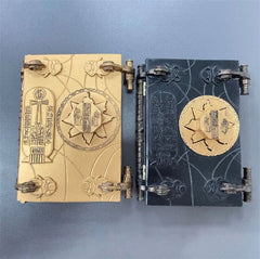 Book of The Dead The Mummy Prop with Key Can Be Opened Book Box Resin Replica 07FC0E-D4 - KOEEK