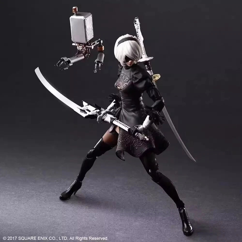 Anime Character 2B No.2 Action Figure 2B Statue Deluxe Ver. Collect 07FC0E-D4 - KOEEK