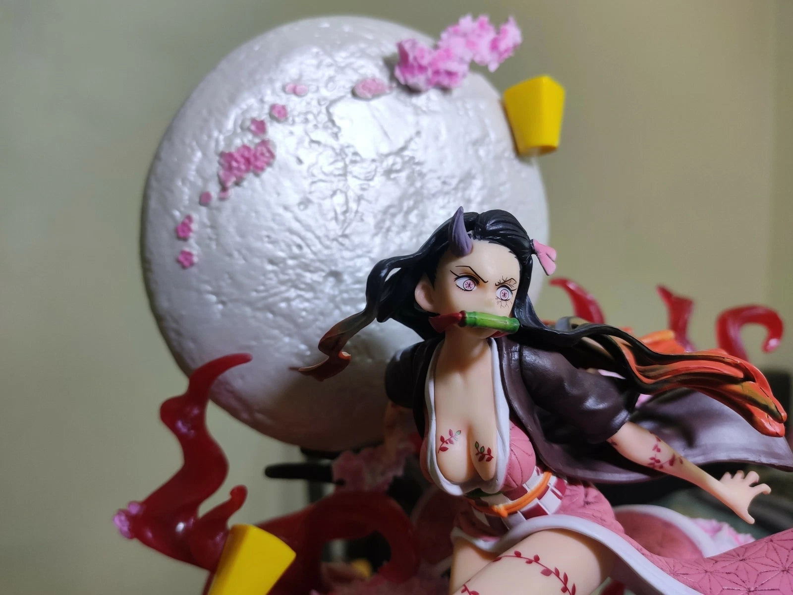 31cm Kamado Nezuko Statue PVC Figure Anime Demon Slayer Collectible Model Gift 07FC0E-D4 - KOEEK