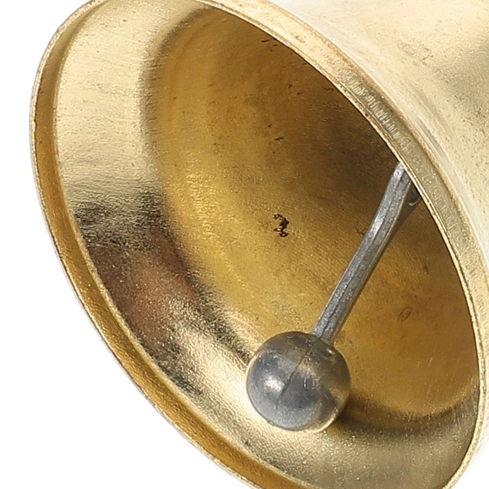 Metal Bell Festive Percussion Bells Christmas Handbell Creative Xmas 07FC0E-D4 - KOEEK