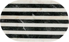 Marble cheese board and cutting board striped designblack and white color scheme 07FC0E-D4 - KOEEK