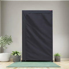 Shelf Cover Wire Shelving Rack Dust Cover 48X18X72,The Two-Way Zipper Design 07FC0E-D4 - KOEEK