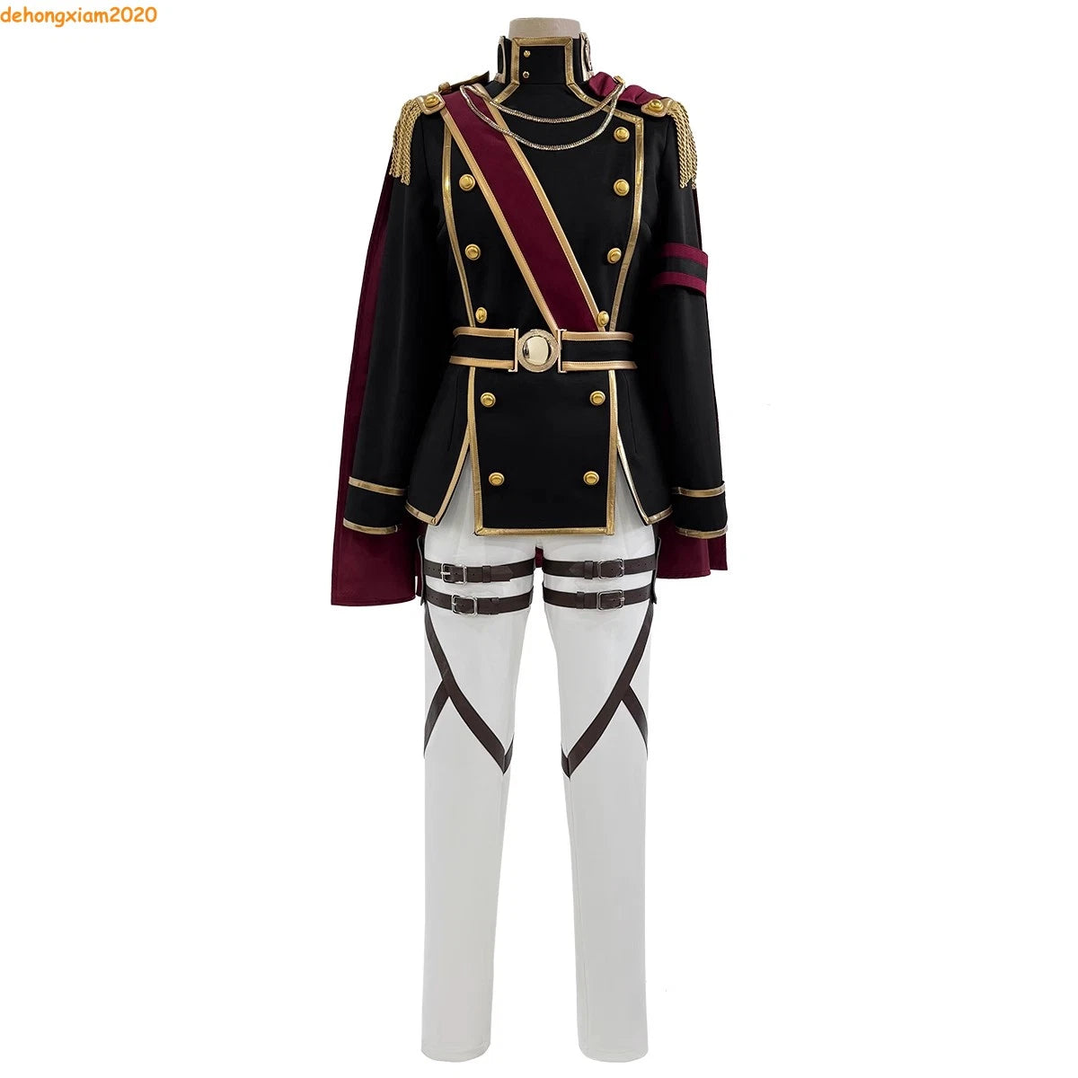Attack On Titan Mikasa·ackerman Scout Regiment Men Cosplay Costume Coat Pants 07FC0E-D4 - KOEEK