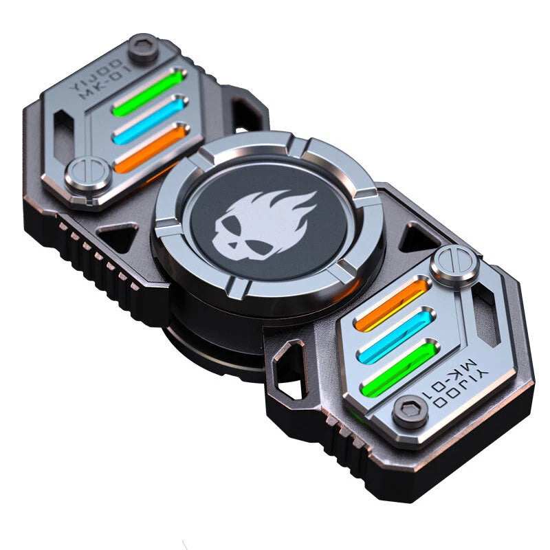 EDC Fidget Toy Star Soldier Luminous Alloy Fidget Spinner ADHD Hand Spinner Gift 07FC0E-D4 - KOEEK