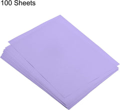 new MECCANIXITY 100 Sheets Colored Copy Paper 8 Inch Printer Light Purple MECCANIXITY - KOEEK